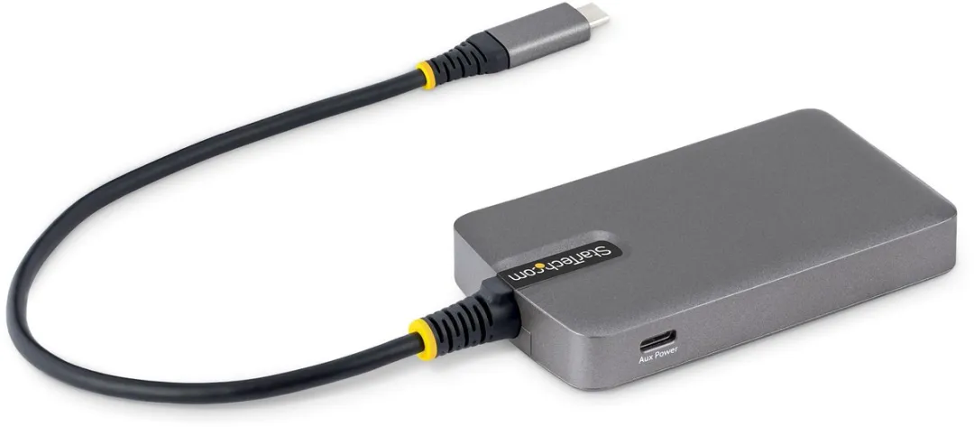 Startech 5G4AC-USB-C-HUB USB-C Hub 4x USB-A - 5Gbps Grijs - afbeelding 3 van 4