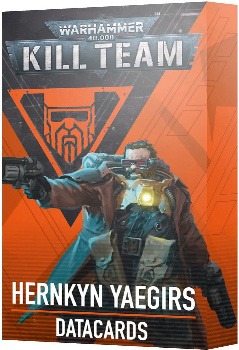 Games Workshop Kill Team Hernkyn Yaegirs Datacards