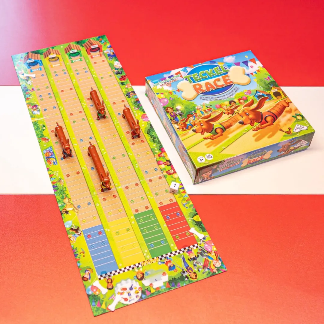 Identity Games Teckelrace - Kinderspel 8714649021709 - 2-4 Spelers