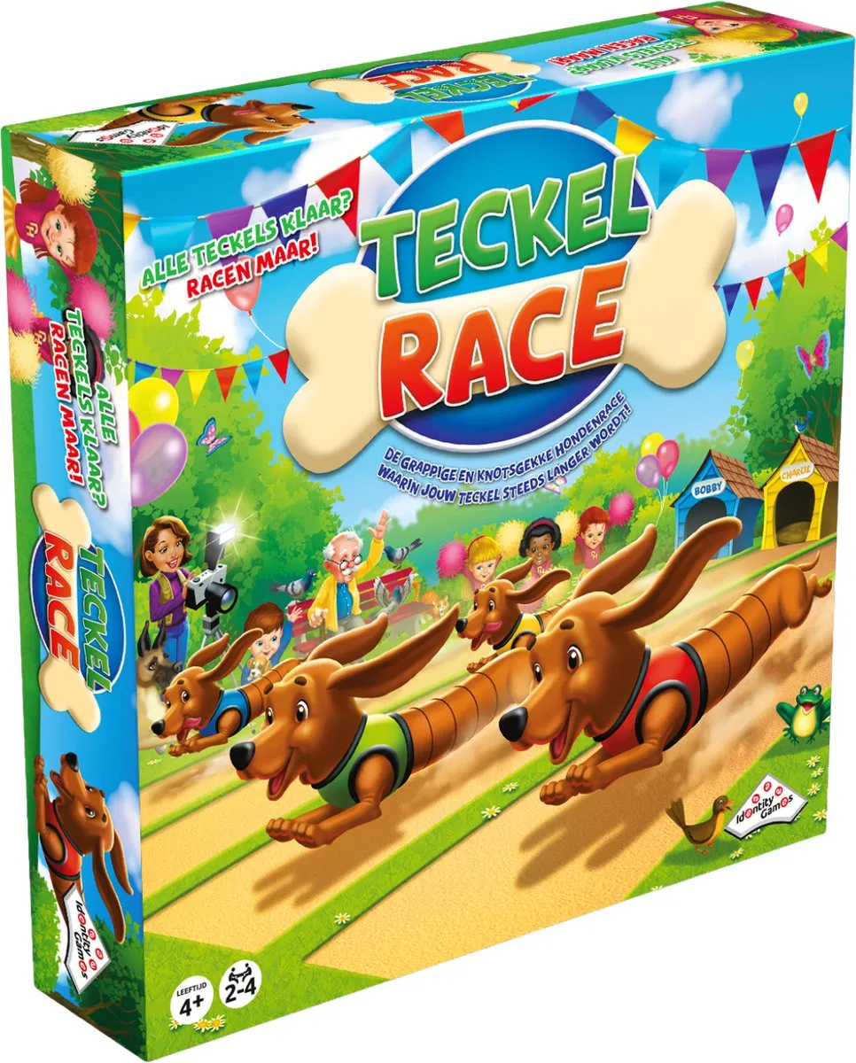 Identity Games Teckelrace - Kinderspel 8714649021709 - 2-4 Spelers