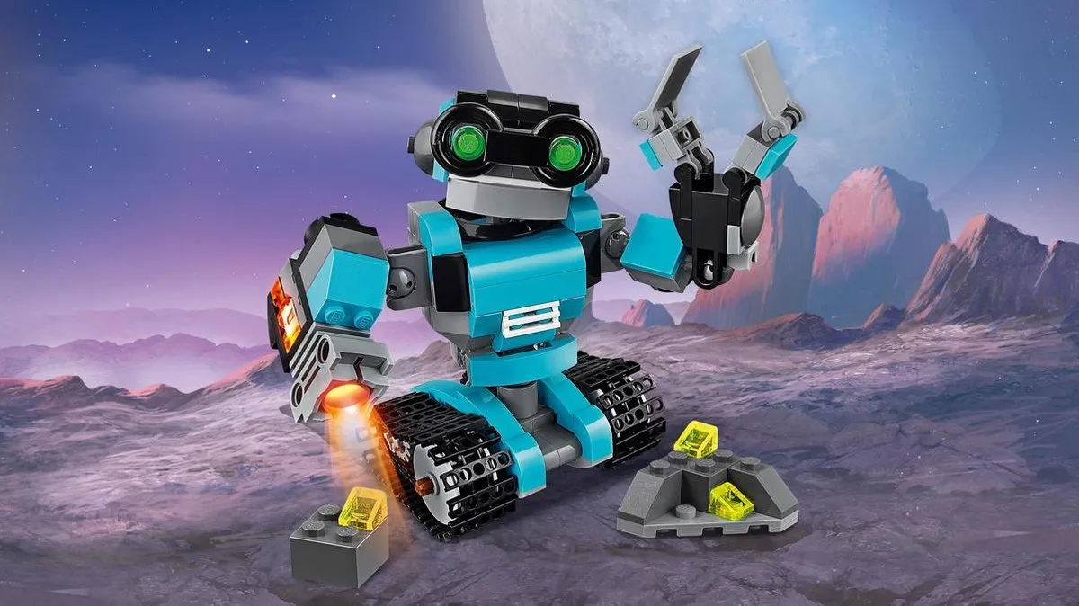 LEGO Creator Robotverkenner 31062 - 205 Stukken - Geel