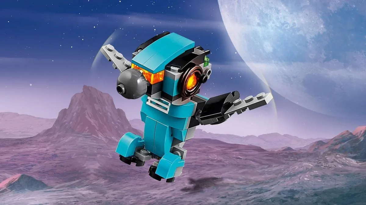 LEGO Creator Robotverkenner 31062 - 205 Stukken - Geel