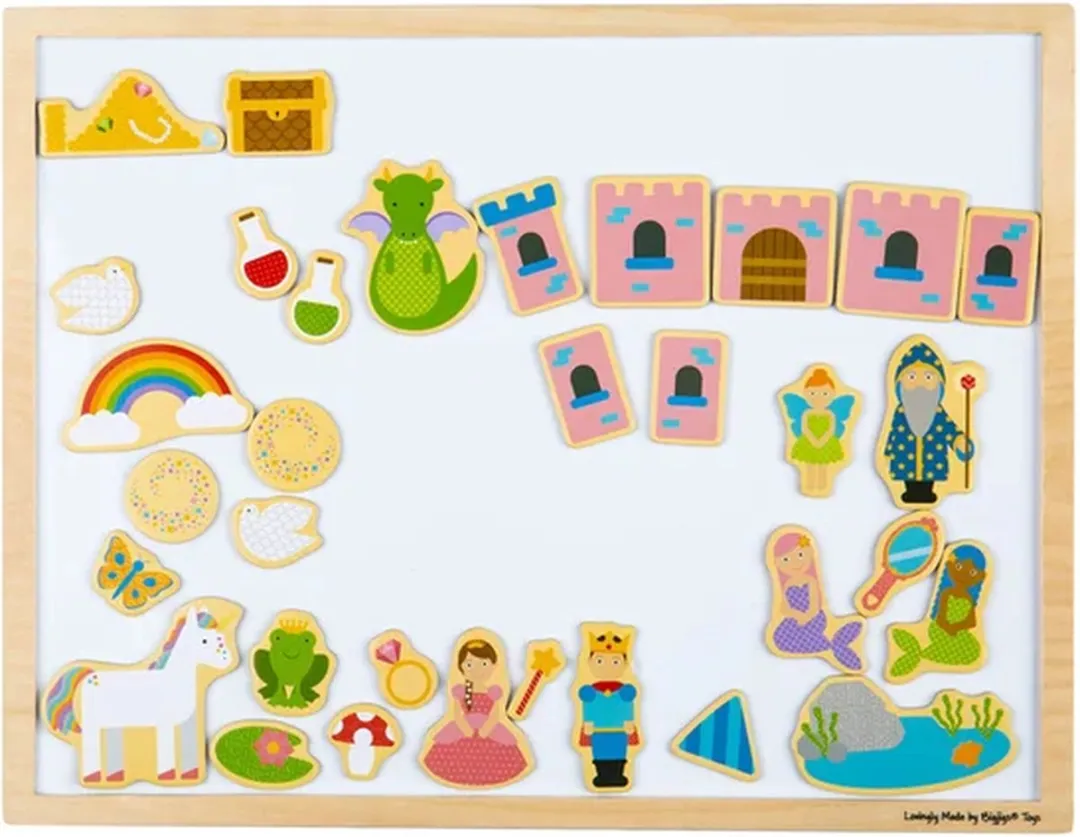 BIGJIGS Magneetbord 069162 - Multikleur