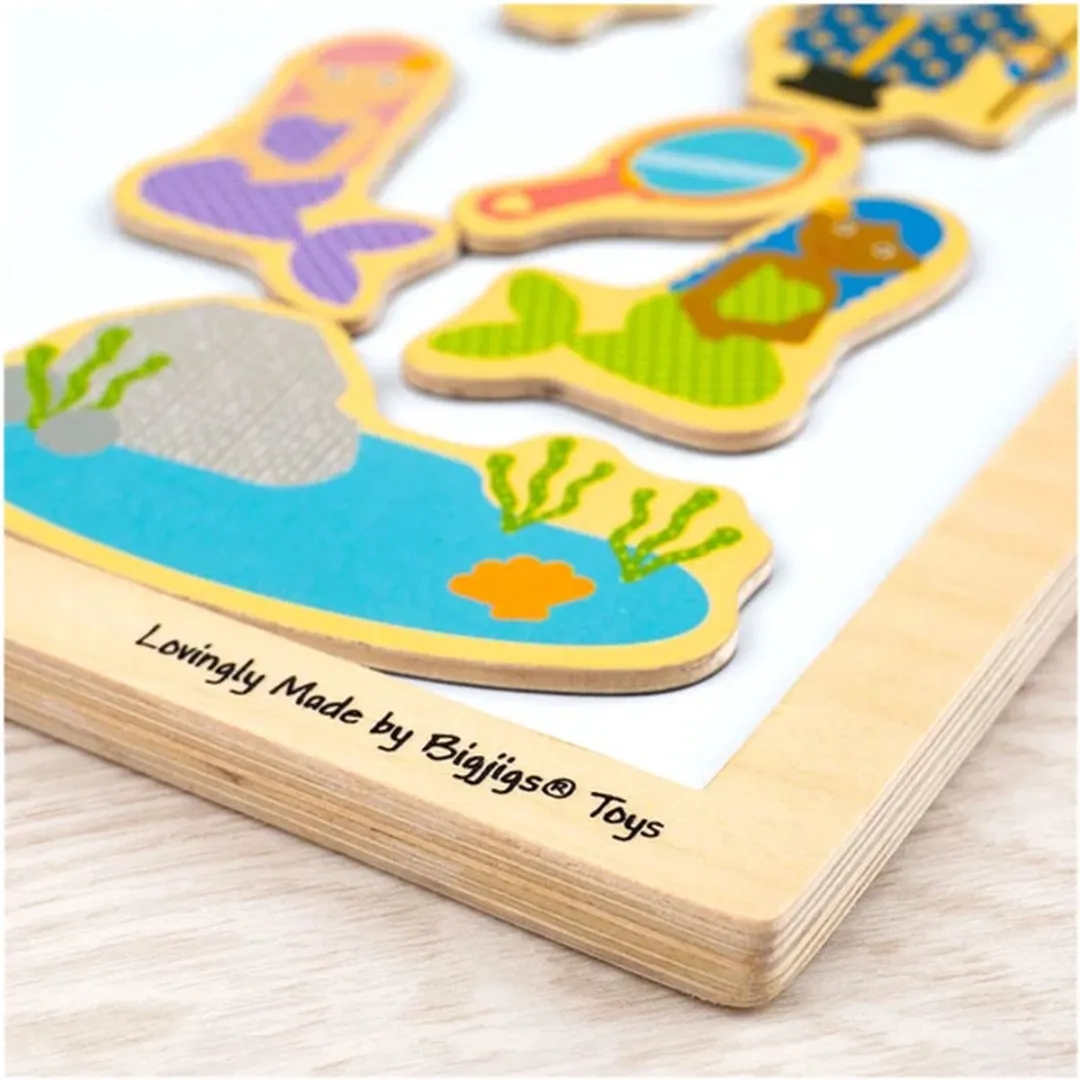 BIGJIGS Magneetbord 069162 - Multikleur
