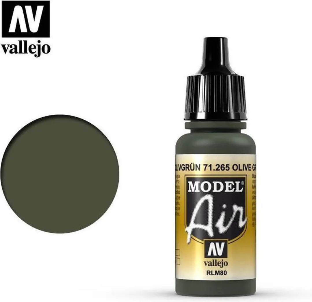 Vallejo Model Air Olive Green RLM81 Acrylverf 17ml