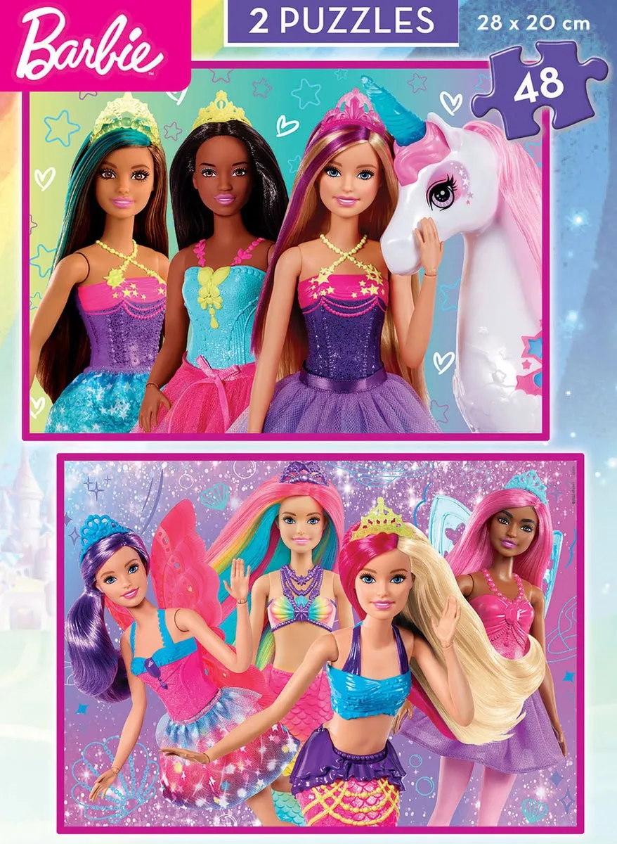 Educa Barbie Puzzel 48 Stuks - Multicolor