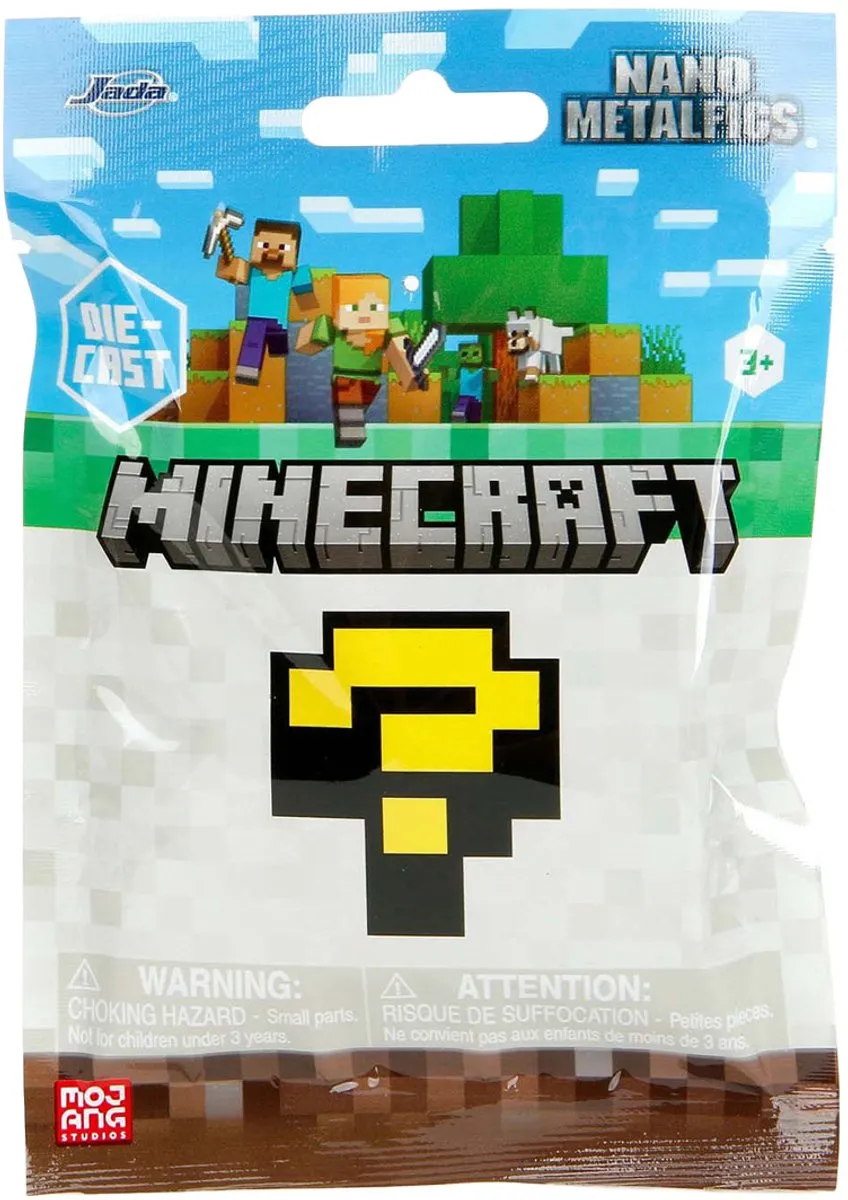 Jada Toys Minecraft Mystery Nano Figuur 9336005314R00 - Meerkleurig