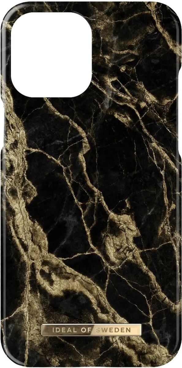 iDeal of Sweden iPhone 12/12 Pro Backcover Golden Smoke Marble