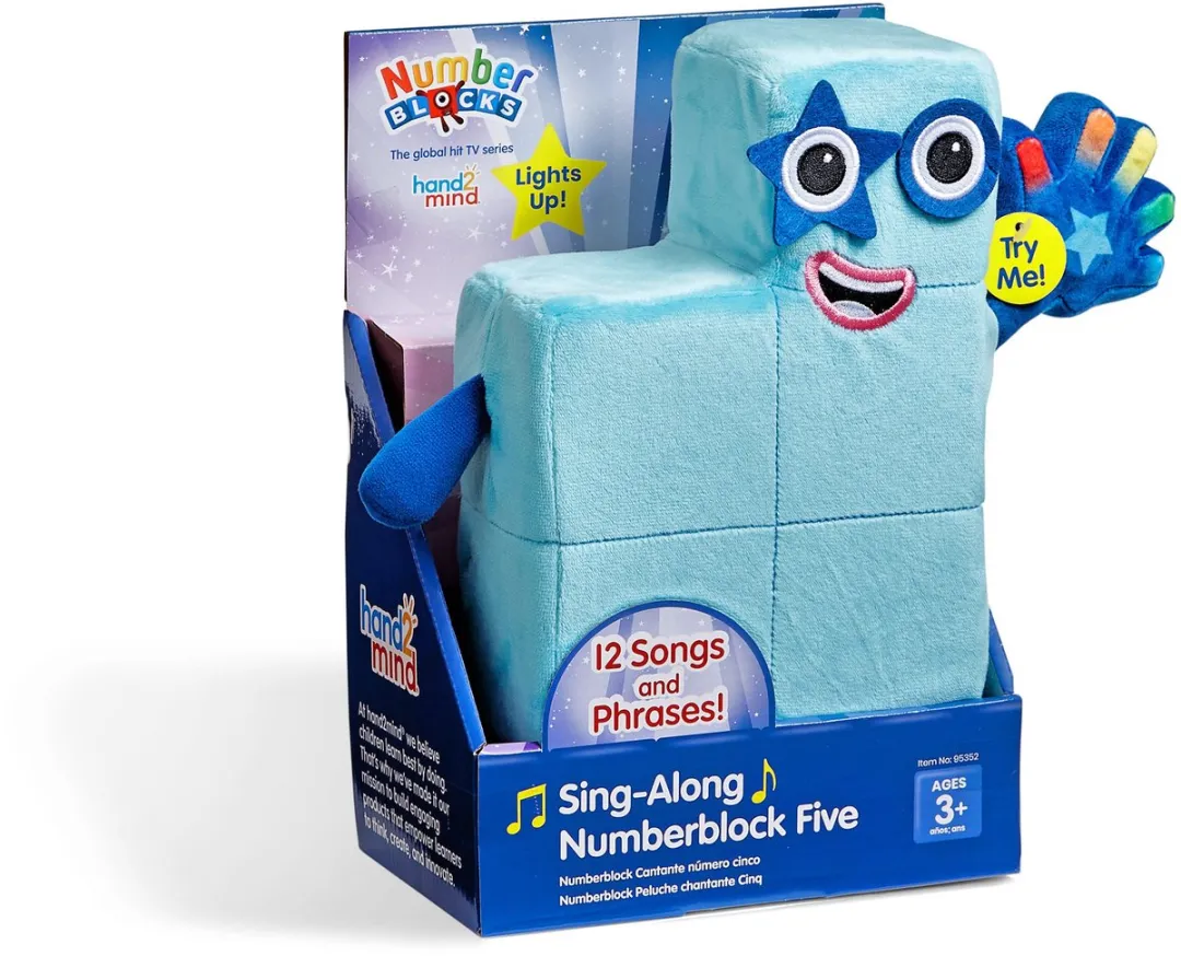Learning Resources Sing-Along Numberblock Five - Multicolor