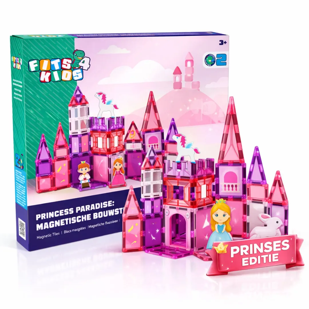 Fits4Kids Magnetic Tiles Princess Paradise 37-delig