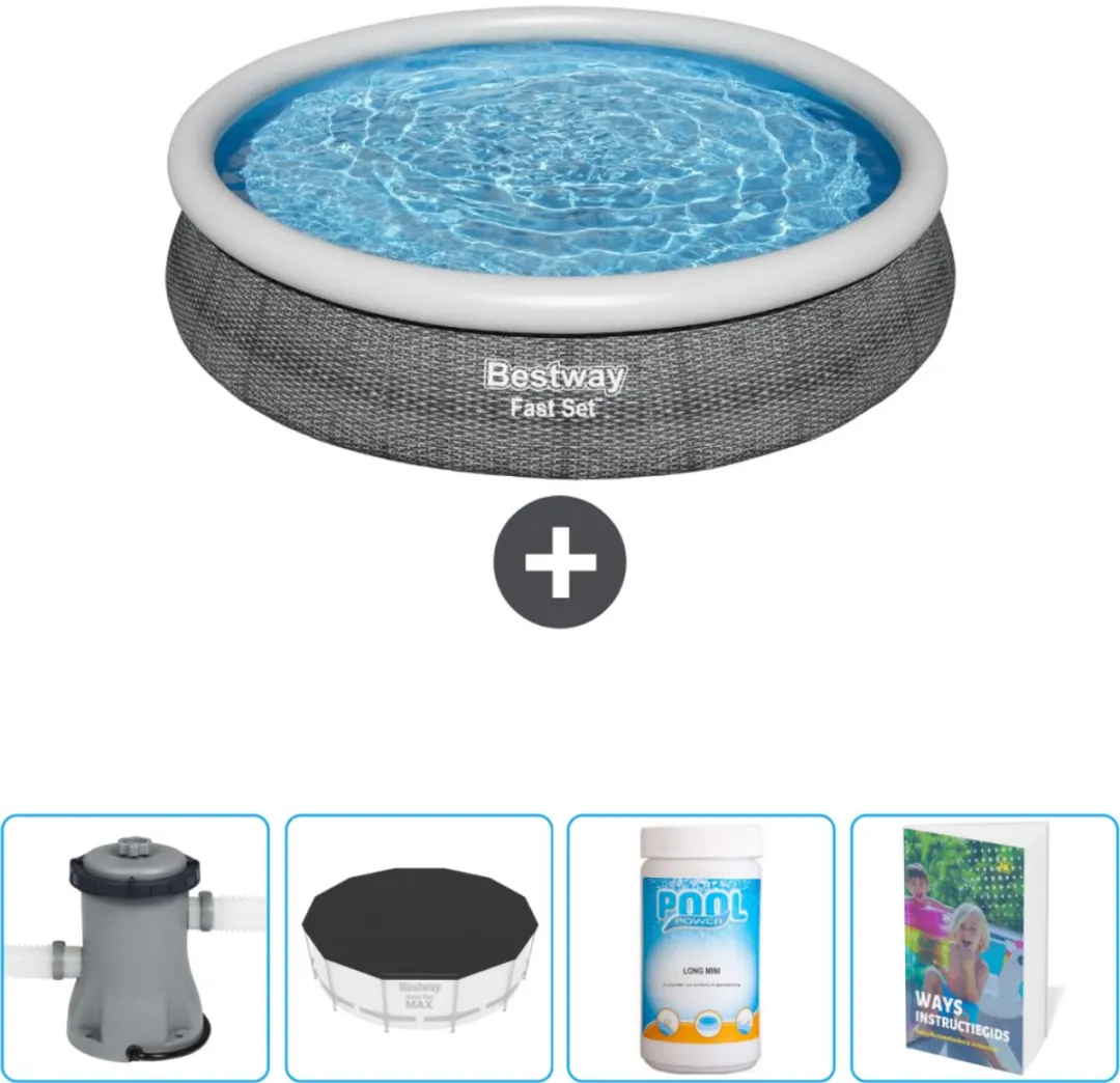 Bestway Fast Set Rond Zwembad 366x76cm
