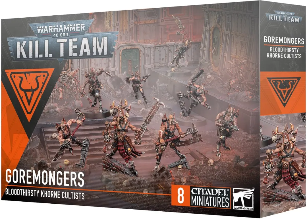 Warhammer 40K Kill Team Goremongers Bloodthirty Khorne Cultists 103-89