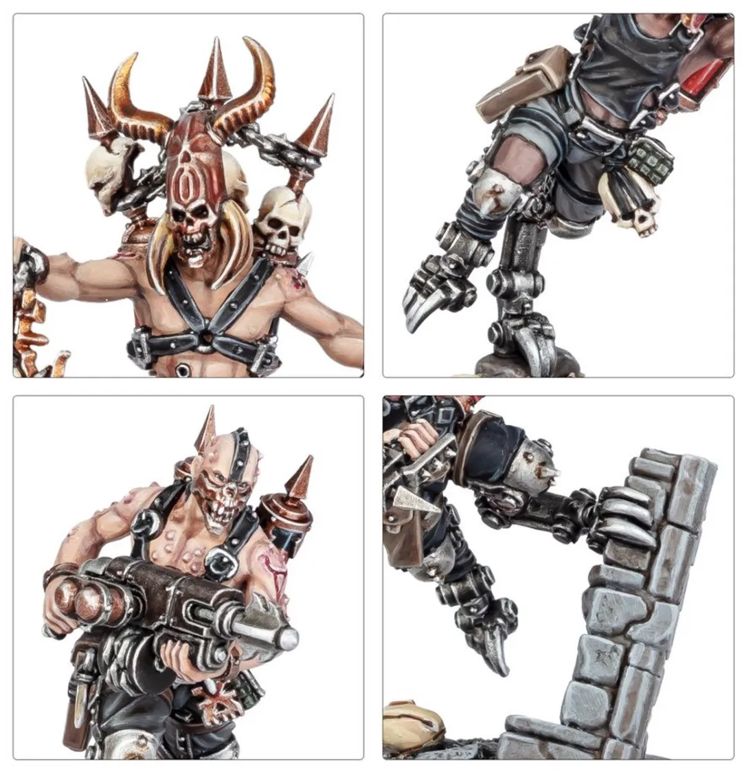Warhammer 40K Kill Team Goremongers Bloodthirty Khorne Cultists 103-89