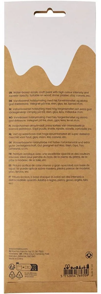 Creativ Company Plus Color Acrylverf - 6x5ml