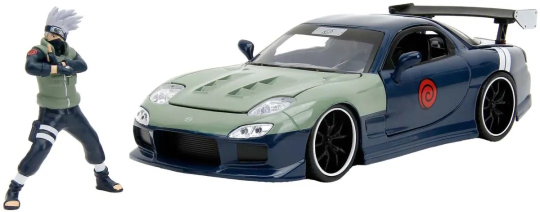 Jada Toys Naruto Mazda RX-7 1:24 - Multikleur