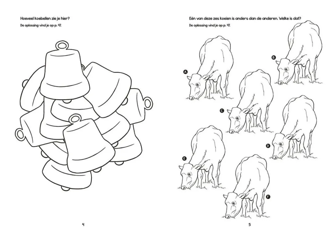 Selecta Boerderijdieren Doeboek - 48 Pagina's