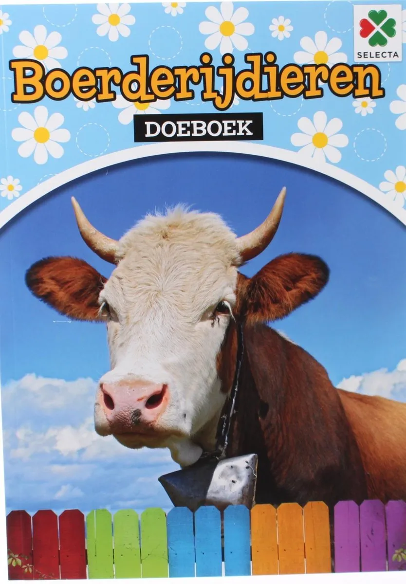 Selecta Boerderijdieren Doeboek - 48 Pagina's