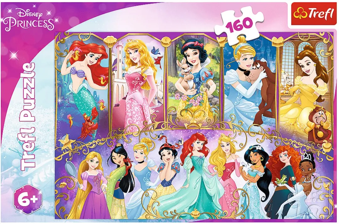 Trefl Disney Princess Puzzel 160 Stuks - Multicolor