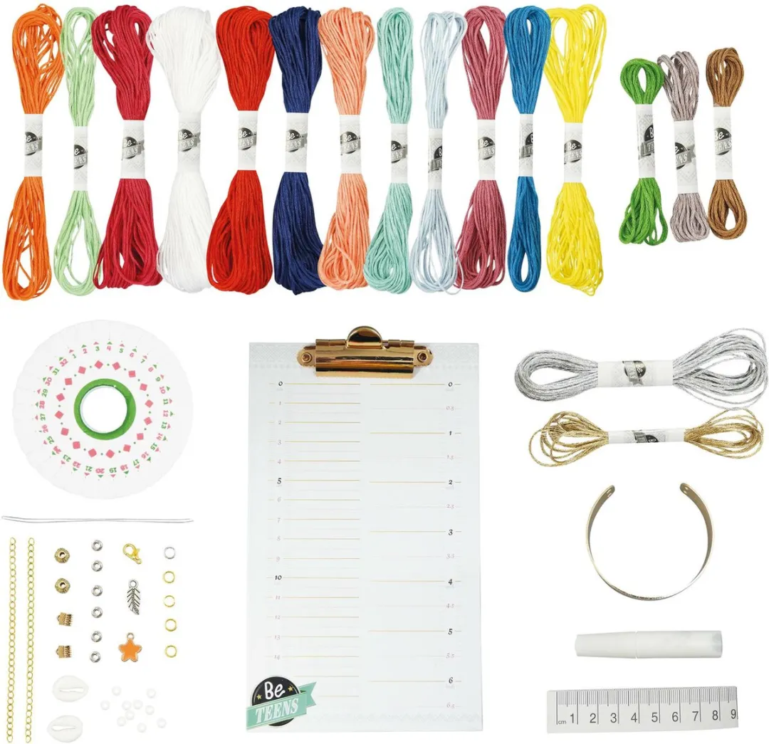 Buki Vriendschapsarmbanden - Multi Color - 15 Stuks