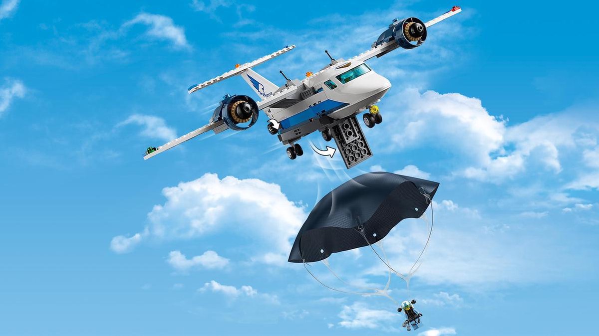 LEGO City Luchtpolitie Luchtmachtbasis - 60210