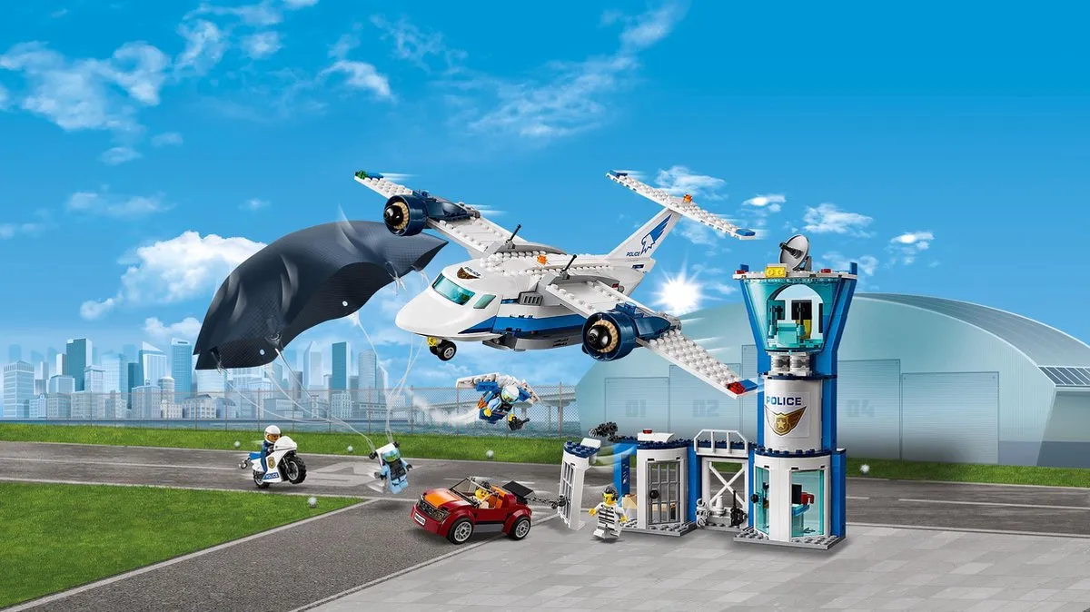LEGO City Luchtpolitie Luchtmachtbasis 60210