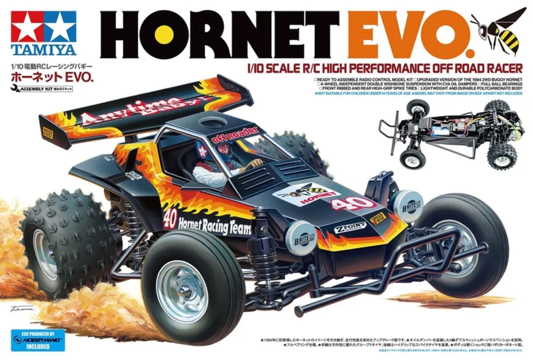 Tamiya 58742 RC Buggy Hornet EVO