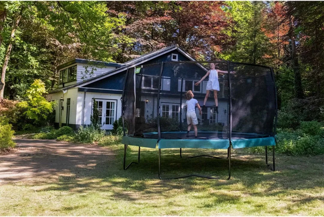 EXIT Allure Premium Trampoline 450cm - Groen