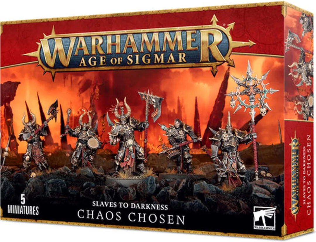 Games Workshop Slaves to Darkness Chaos Chosen - 86 Onderdelen