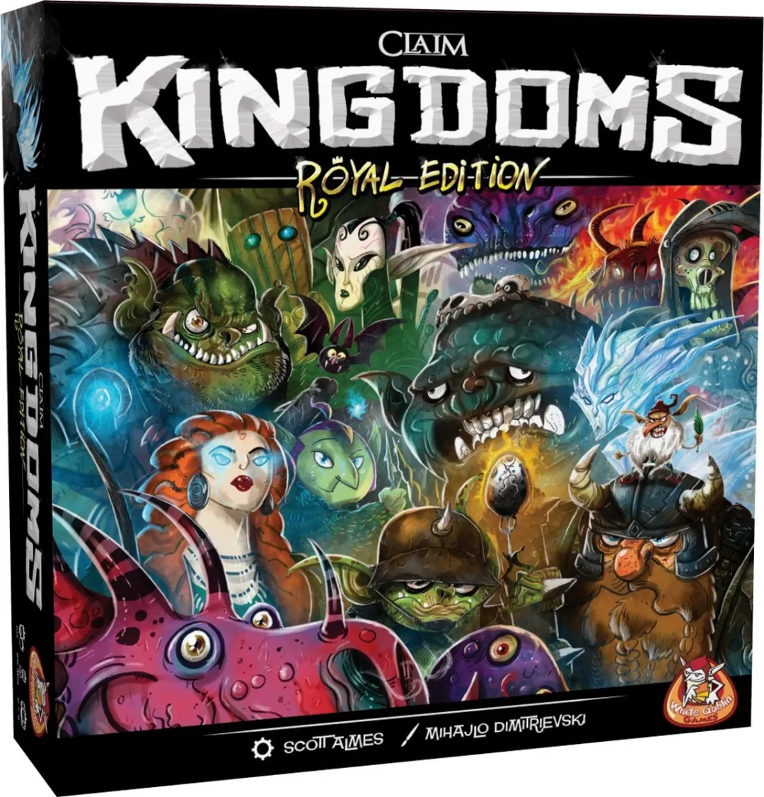 White Goblin Games Claim Kingdoms Royal Edition WGG2066 - Expertspel - 2-4 spelers