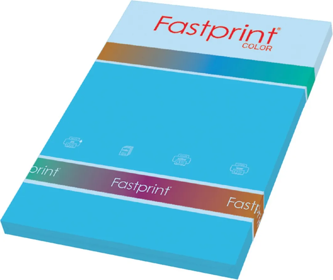 Quantore Kopieerpapier A4 80gr Azuurblauw - 100 Vel