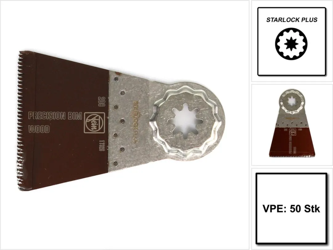 Fein Starlock Plus E-Cut Precision BIM-zaagblad 50x65mm VE=50