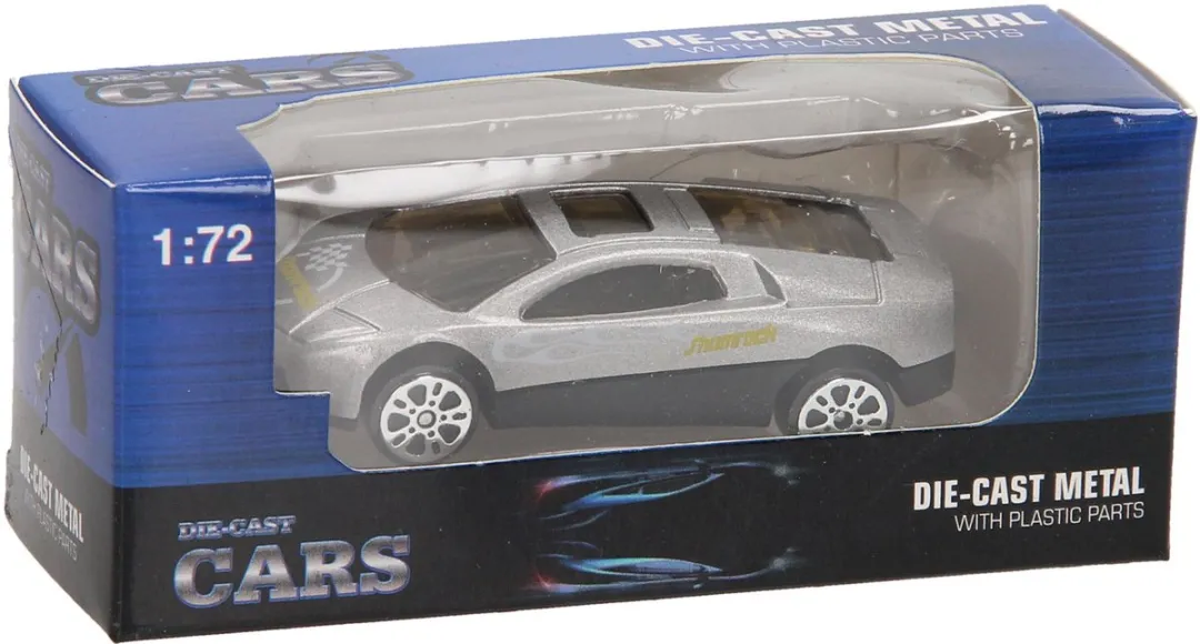 Johntoy Super Cars Die-cast Auto 1:72 - Multicolor - afbeelding 6 van 6