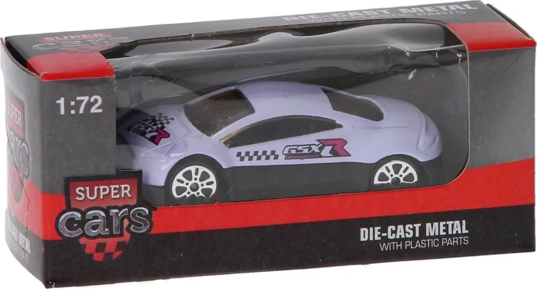 Johntoy Super Cars Die-cast Auto 1:72 - Multicolor