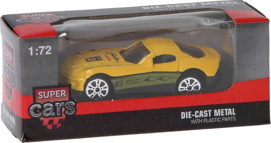 Johntoy Super Cars Die-cast Auto 1:72 - Multicolor