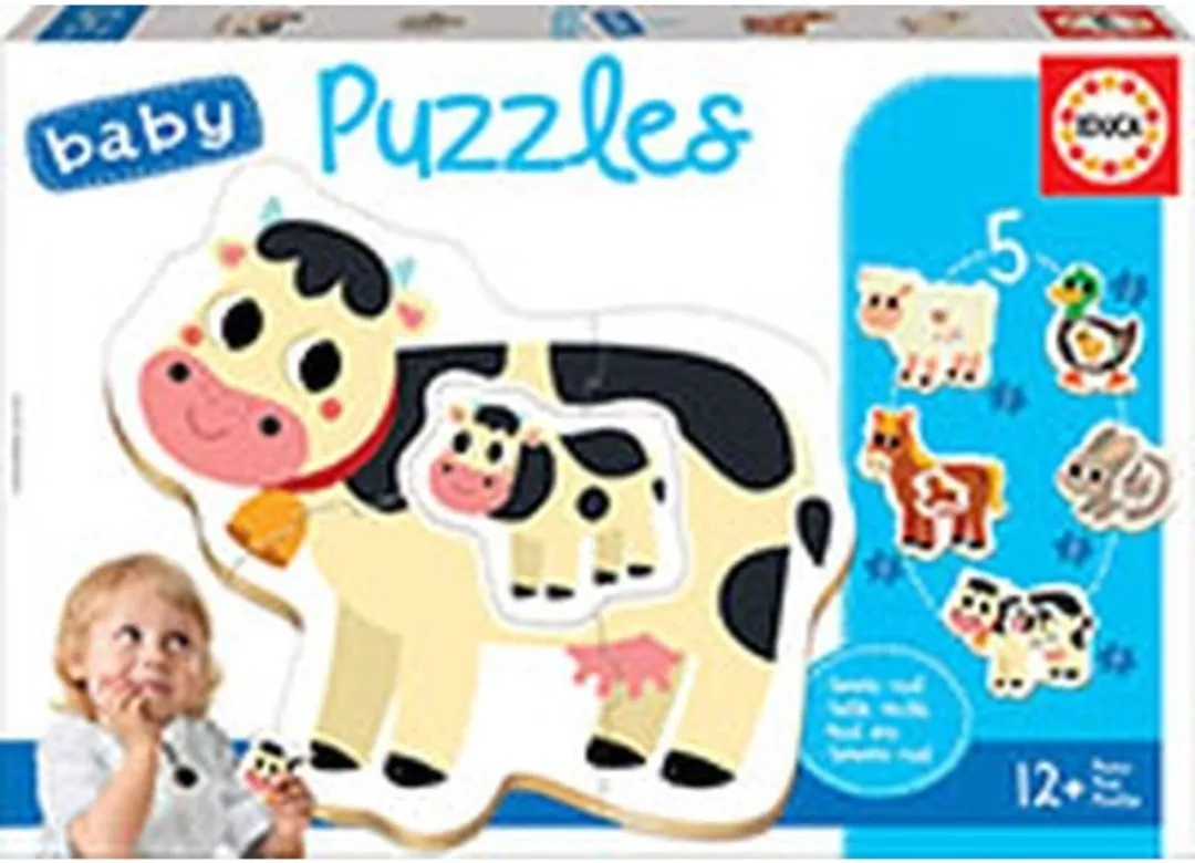 Educa De Boerderij Puzzle 12 Maanden