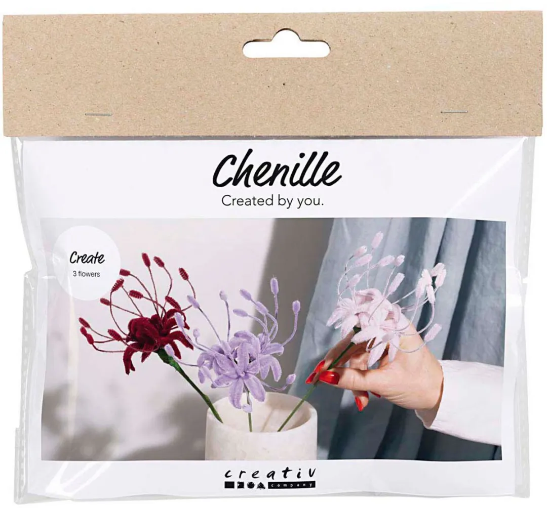 Creativ Company Knutselset Bloemen - 3 Stuks