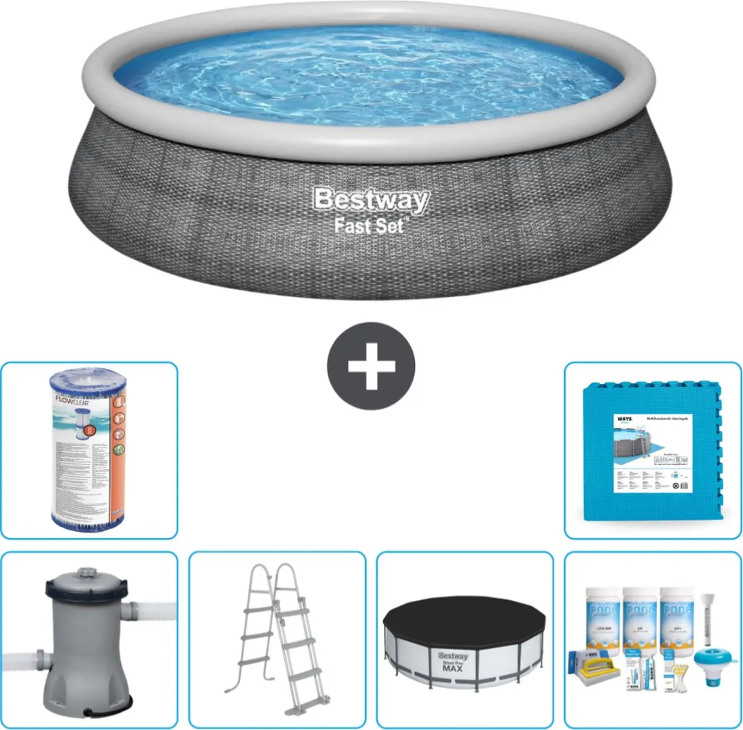 Bestway Fast Set Zwembad 457cm