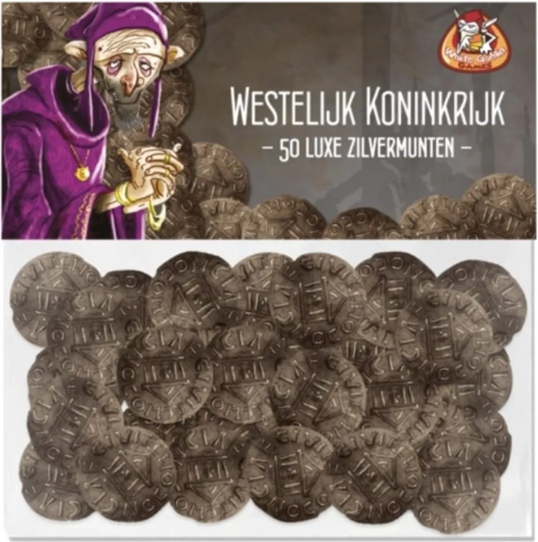 White Goblin Games Westelijk Koninkrijk Zilvermunten