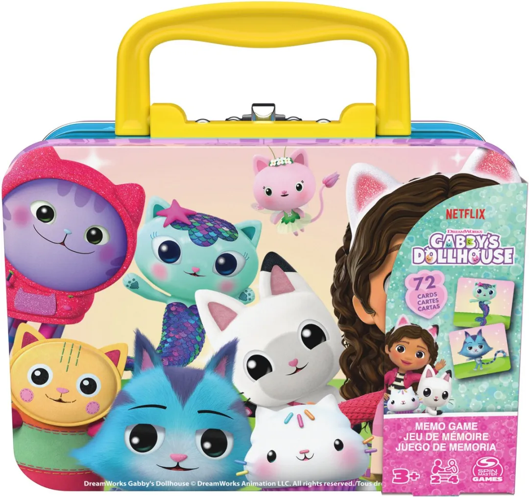 Spin Master Gabby's Dollhouse Memory Spel 6068654 - 4 Spelers