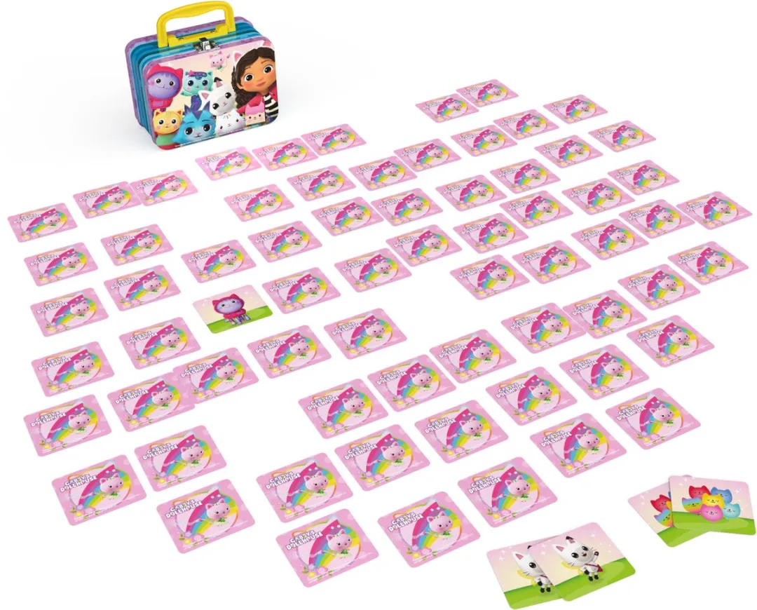 Spin Master Gabby's Dollhouse Memory Spel 6068654 - 4 Spelers