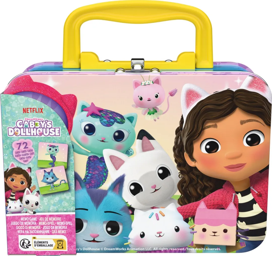 Spin Master Gabby's Dollhouse Memory Spel 6068654