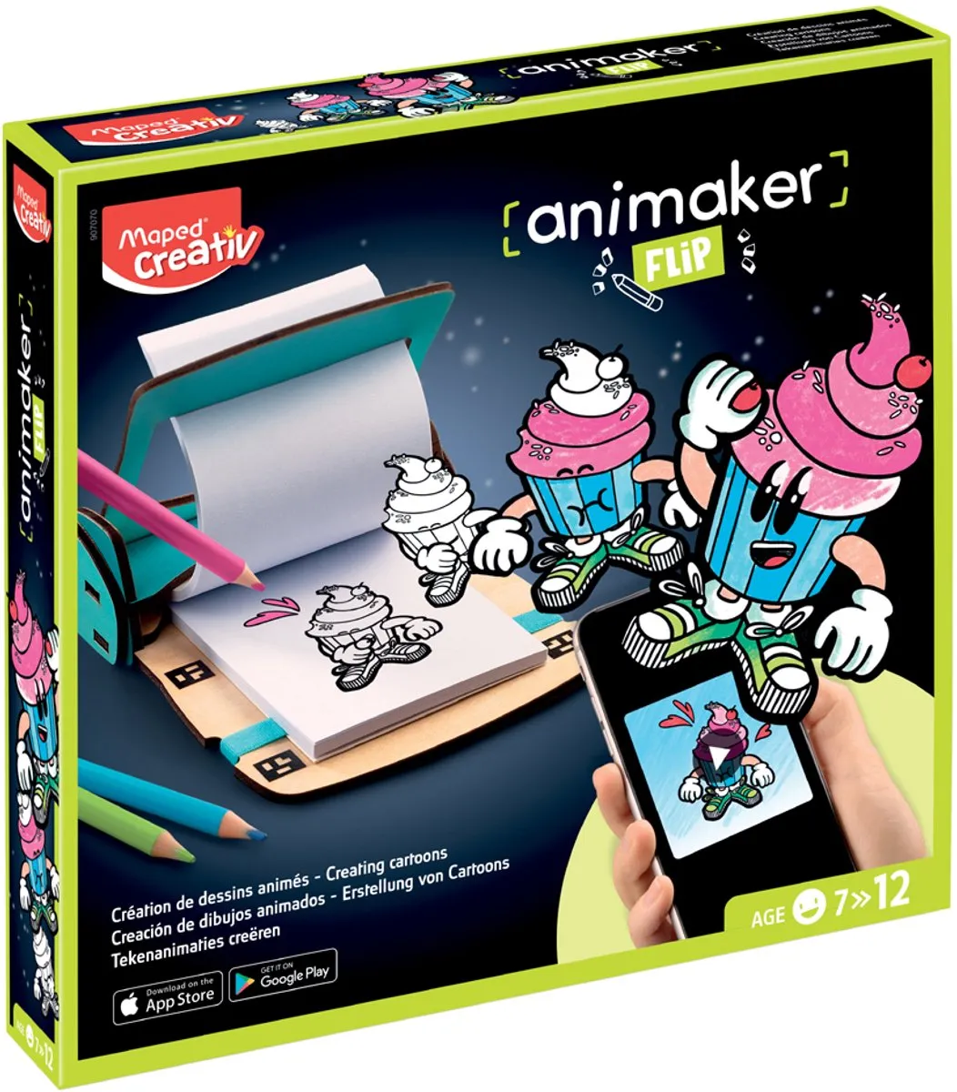 Maped Creatief Duimenbakken-set Animatiemaker Flip Mix