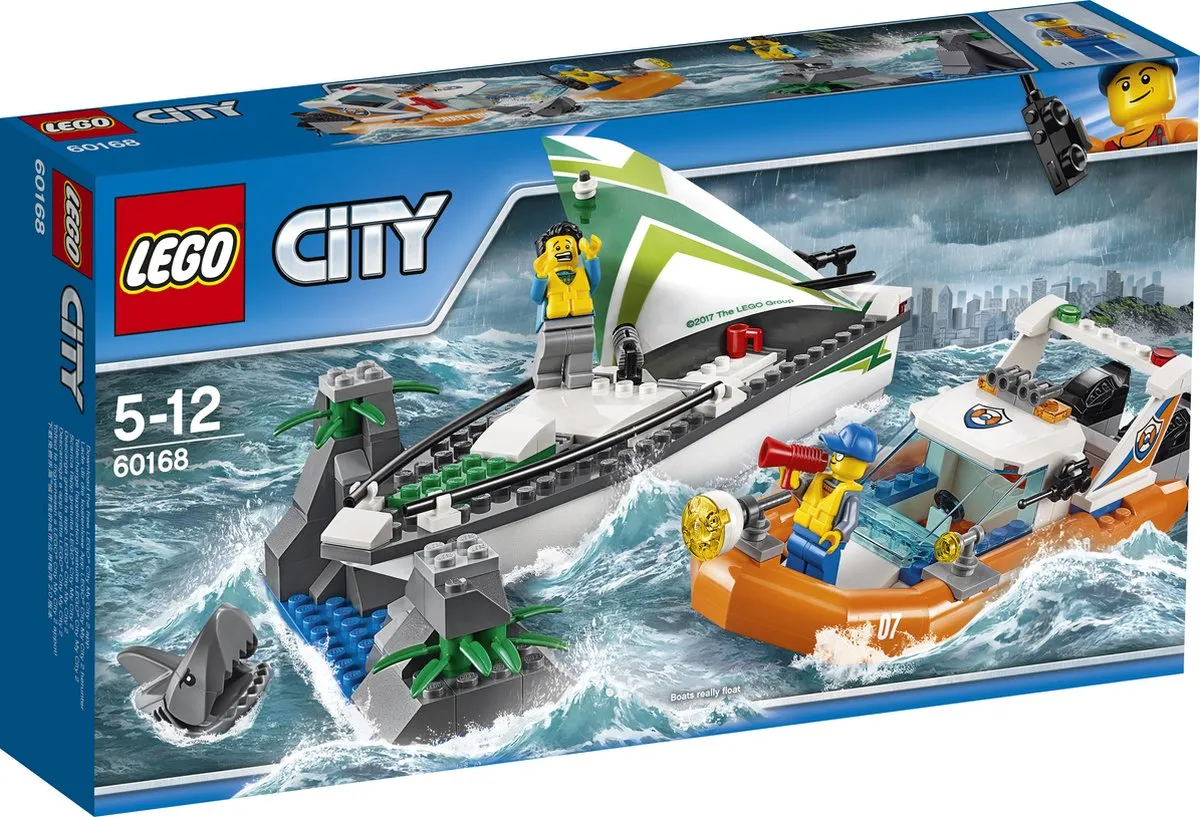 LEGO City Reddingsactie Zeilboot 60168