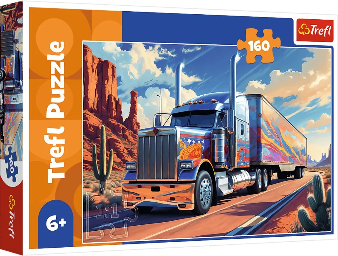 Trefl Voertuigen Puzzle 160 Stuks