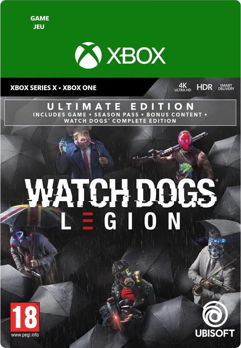 Ubisoft Watch Dogs Legion Ultimate Edition