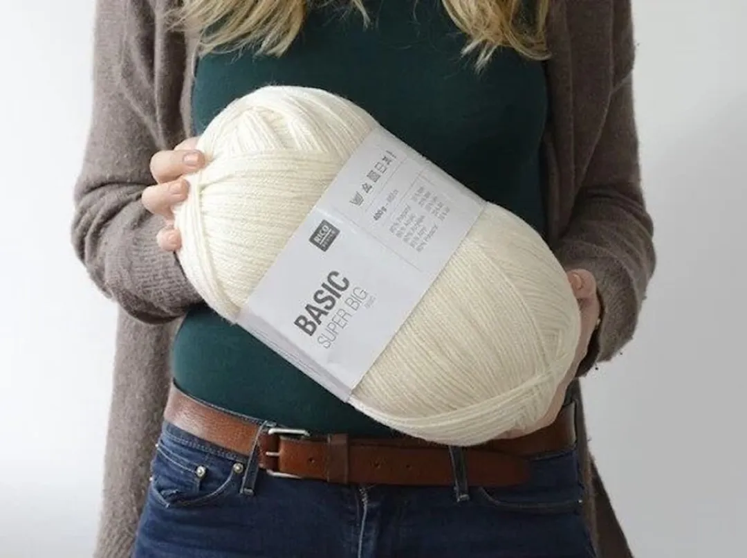 Rico Design Basic Super Big 001 Ivoor Creme