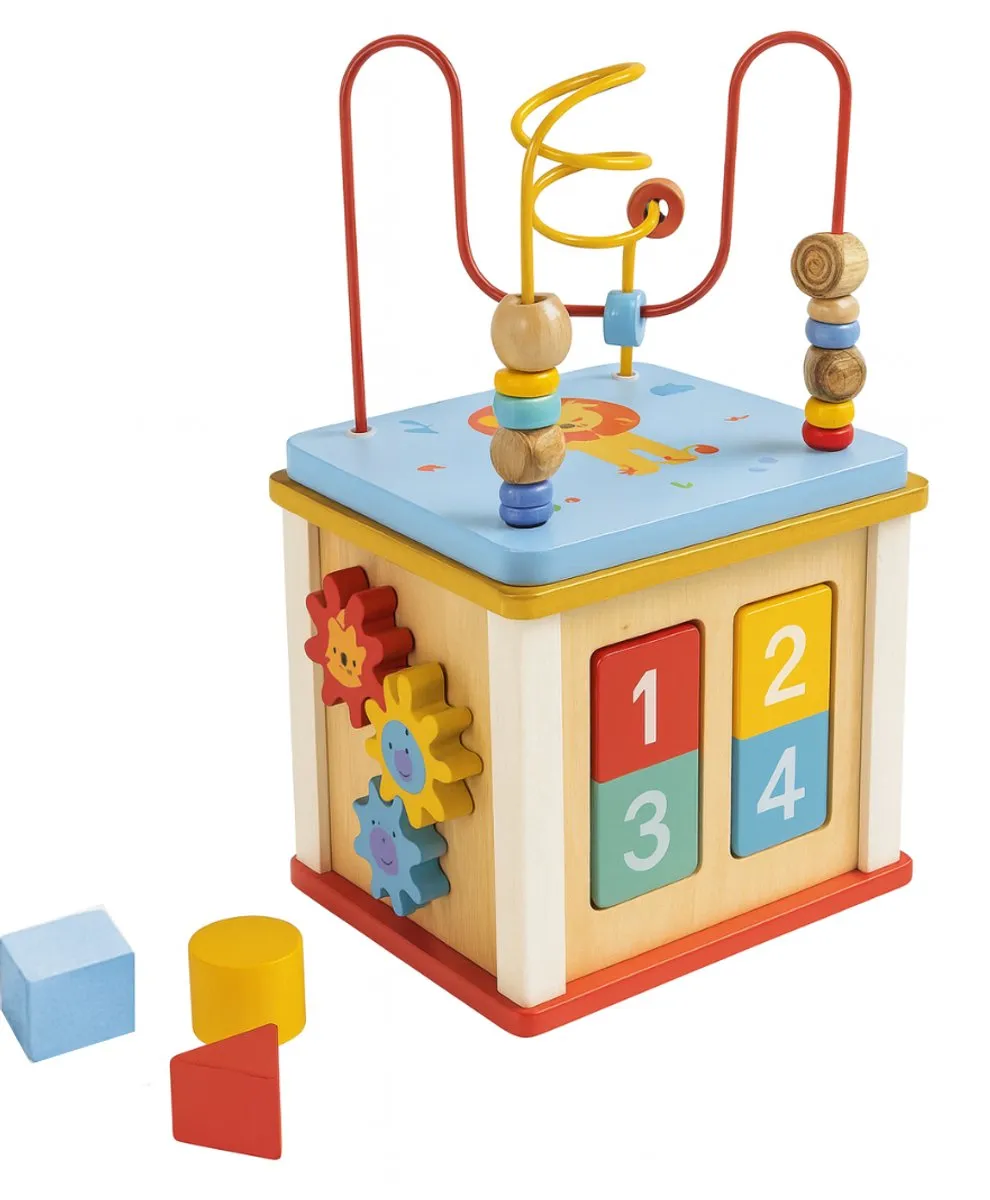 Eurekakids 5-in-1 Activiteitenkubus Multicolor