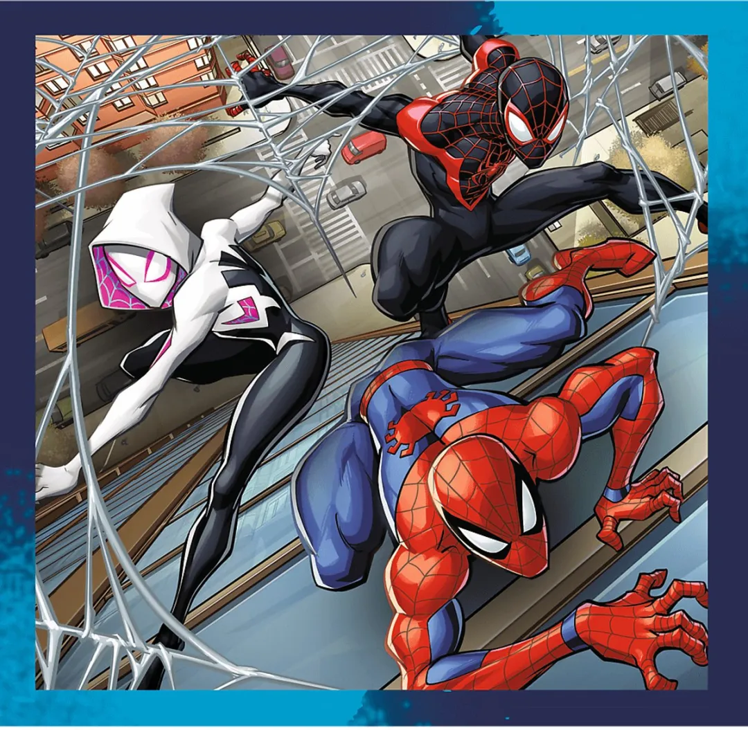 Trefl Spider-Man 3-in-1 Puzzel 31 Stuks - Multicolor