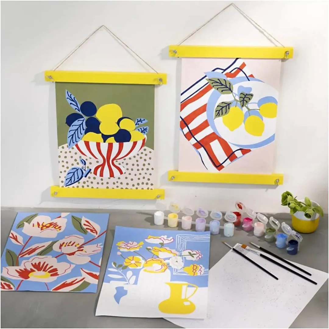 Creativ Company Acrylverf Schilderen Volgens Cijfers - 7 Kleuren