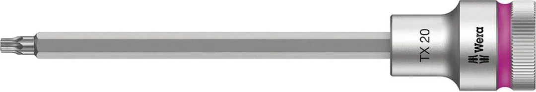 Wera 8767 C HF TORX Zyklop Bitdop TX20 - 1/2" - Metaal